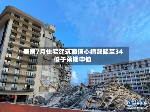 美国7月住宅建筑商信心指数降至34 低于预期中值-第3张图片