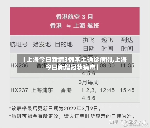 【上海今日新增3例本土确诊病例,上海今日新增冠状病毒】-第3张图片