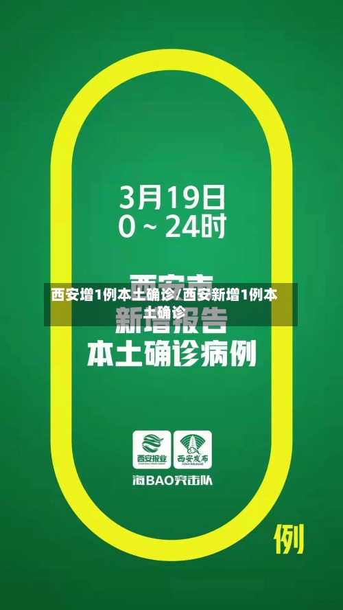 西安增1例本土确诊/西安新增1例本土确诊