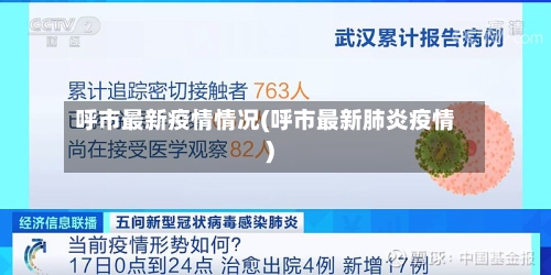 呼市最新疫情情况(呼市最新肺炎疫情)