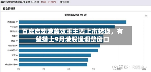 百度启动港美双重主要上市转换，有望搭上9月港股通调整窗口-第2张图片