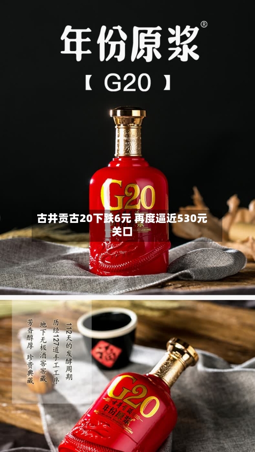 古井贡古20下跌6元 再度逼近530元关口