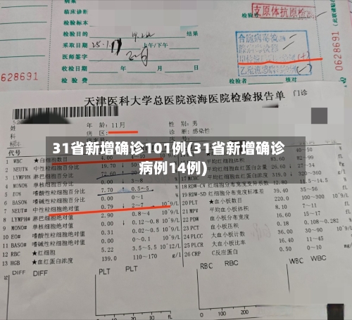 31省新增确诊101例(31省新增确诊病例14例)