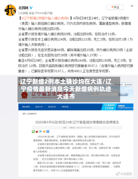 辽宁新增2例本土确诊均在大连/辽宁疫情最新消息今天新增病例轨迹大连市