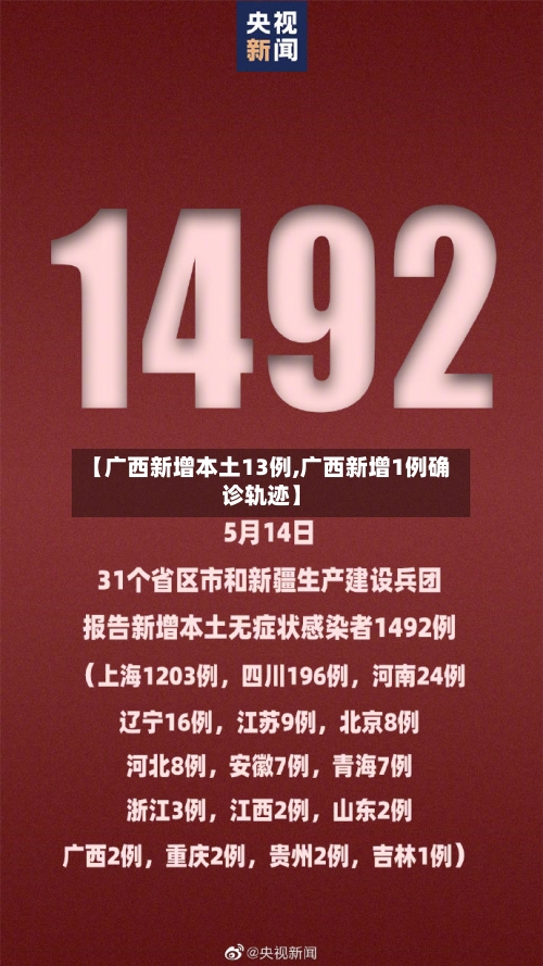 【广西新增本土13例,广西新增1例确诊轨迹】-第2张图片