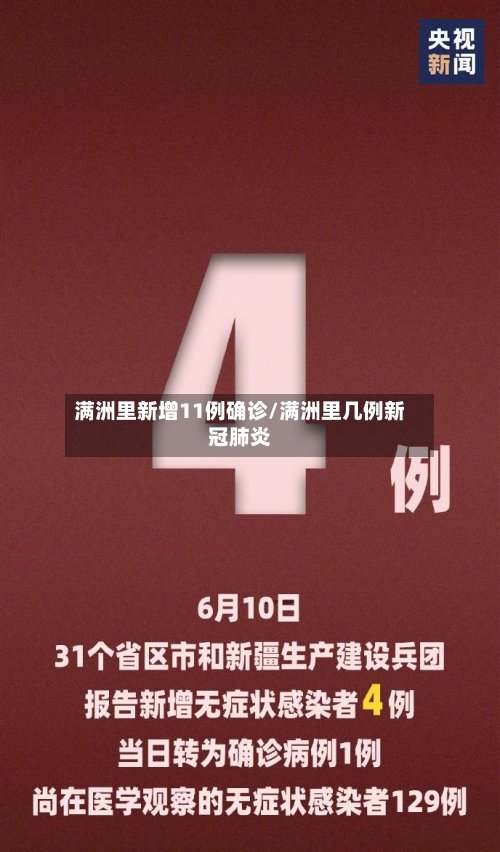 满洲里新增11例确诊/满洲里几例新冠肺炎-第2张图片