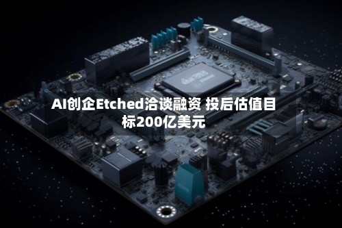 AI创企Etched洽谈融资 投后估值目标200亿美元-第3张图片