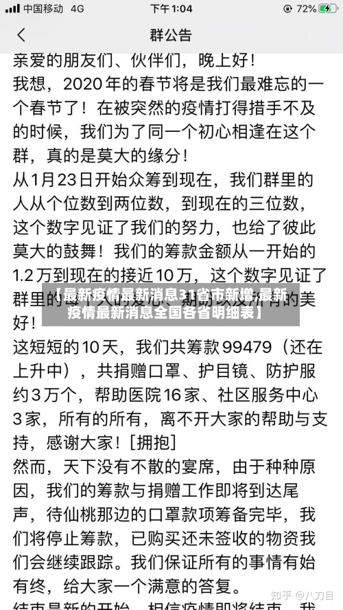 【最新疫情最新消息31省市新增,最新疫情最新消息全国各省明细表】