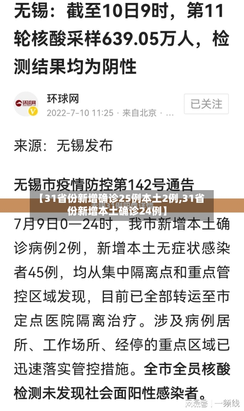 【31省份新增确诊25例本土2例,31省份新增本土确诊24例】