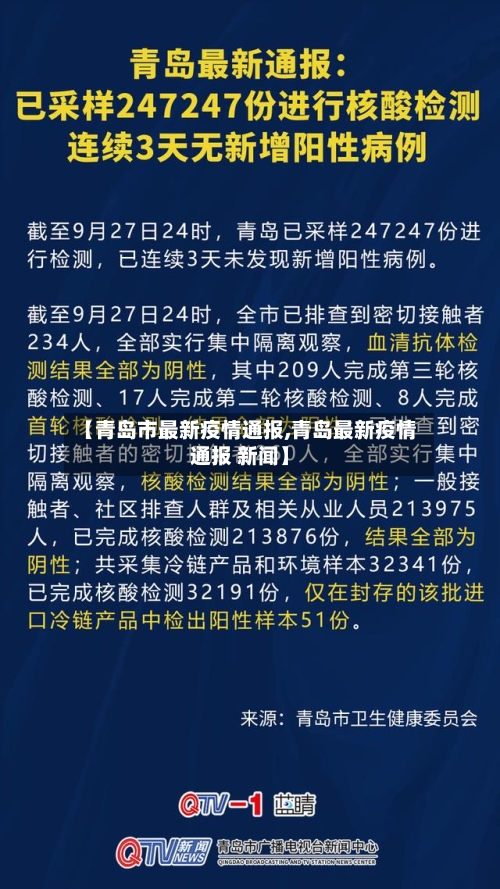 【青岛市最新疫情通报,青岛最新疫情通报 新闻】