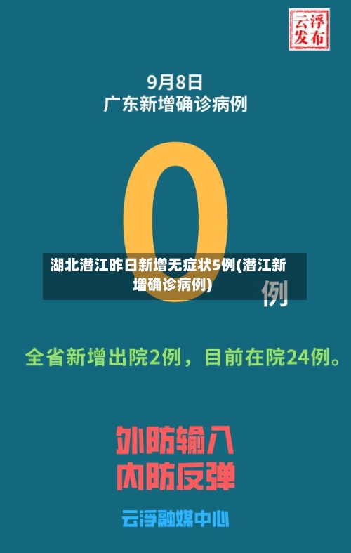 湖北潜江昨日新增无症状5例(潜江新增确诊病例)