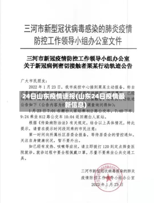 24日山东疫情速报(山东24日疫情最新信息)-第2张图片
