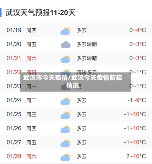 武汉市今天疫情/武汉今天疫情防控情况-第2张图片