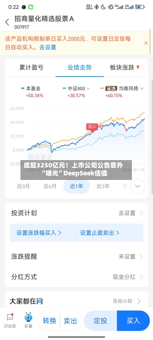 或超3250亿元！上市公司公告意外“曝光”DeepSeek估值