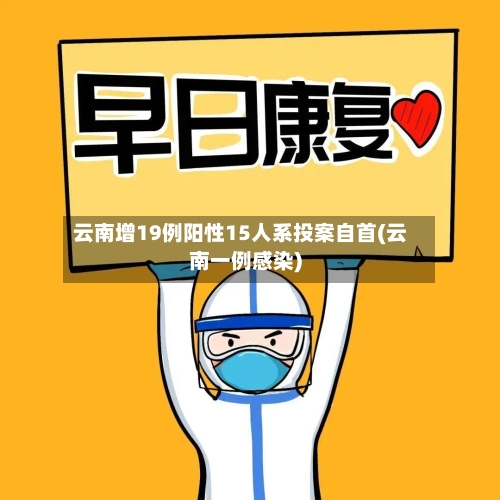云南增19例阳性15人系投案自首(云南一例感染)-第2张图片