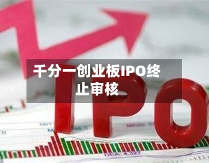 千分一创业板IPO终止审核