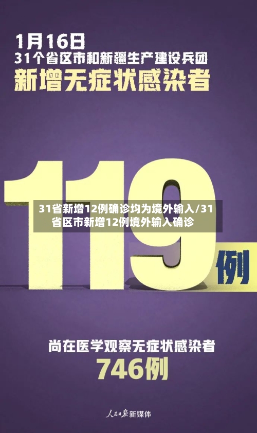 31省新增12例确诊均为境外输入/31省区市新增12例境外输入确诊-第2张图片