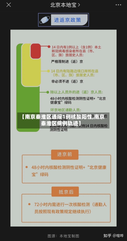 【南京秦淮区通报1例核酸阳性,南京秦淮区病例轨迹】