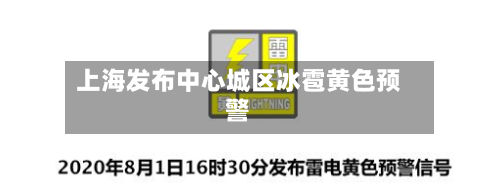 上海发布中心城区冰雹黄色预警