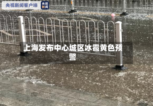 上海发布中心城区冰雹黄色预警-第2张图片