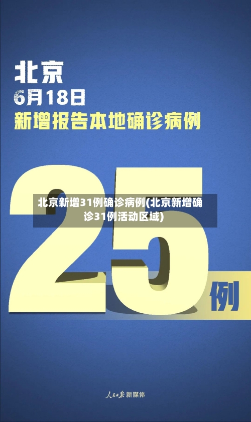 北京新增31例确诊病例(北京新增确诊31例活动区域)-第2张图片