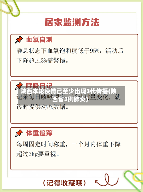 陕西本轮疫情已至少出现3代传播(陕西省3例肺炎)-第2张图片