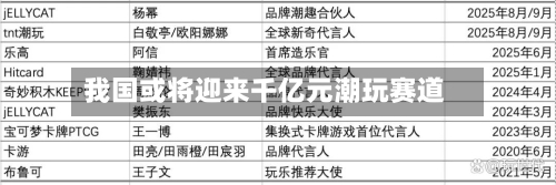 我国或将迎来千亿元潮玩赛道-第2张图片