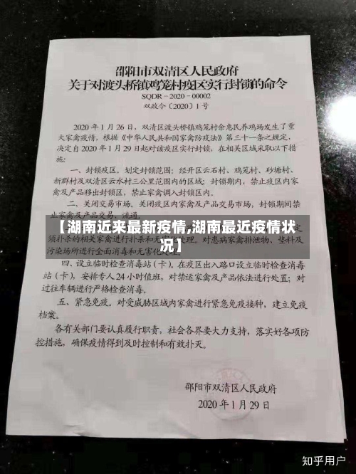 【湖南近来最新疫情,湖南最近疫情状况】-第3张图片