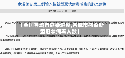 【全国各城市感染进度,各城市感染新型冠状病毒人数】