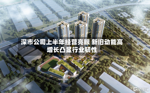 深市公司上半年经营亮眼 新旧动能高增长凸显行业韧性-第2张图片
