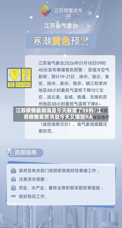 江苏疫情最新消息今天新增了15例/江苏疫情最新消息今天又增加9人-第2张图片