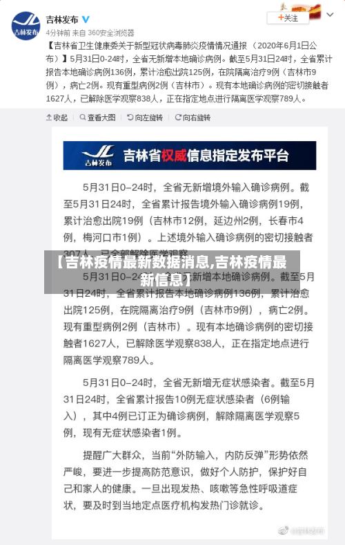 【吉林疫情最新数据消息,吉林疫情最新信息】-第3张图片
