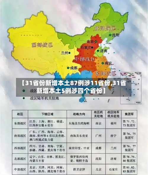 【31省份新增本土87例涉11省份,31省新增本土5例涉四个省份】