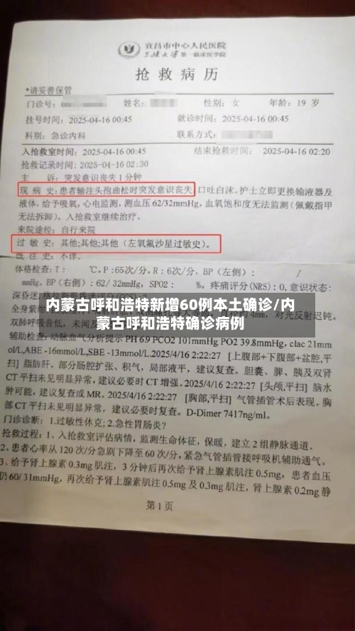 内蒙古呼和浩特新增60例本土确诊/内蒙古呼和浩特确诊病例