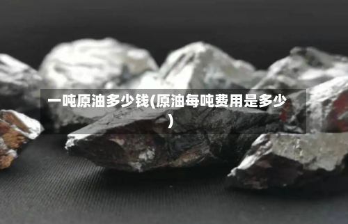 一吨原油多少钱(原油每吨费用是多少)-第3张图片