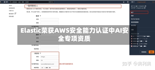 Elastic荣获AWS安全能力认证中AI安全专项资质