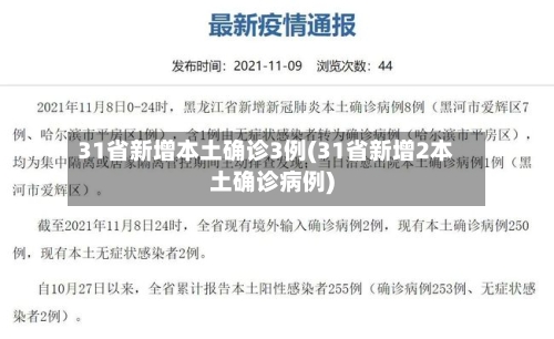 31省新增本土确诊3例(31省新增2本土确诊病例)