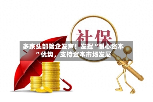 多家头部险企发声！发挥“耐心资本”优势，支持资本市场发展-第3张图片