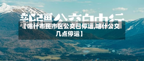 【喀什市民市区公交已停运,喀什公交几点停运】