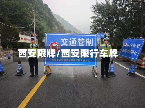 西安限牌/西安限行车牌-第2张图片