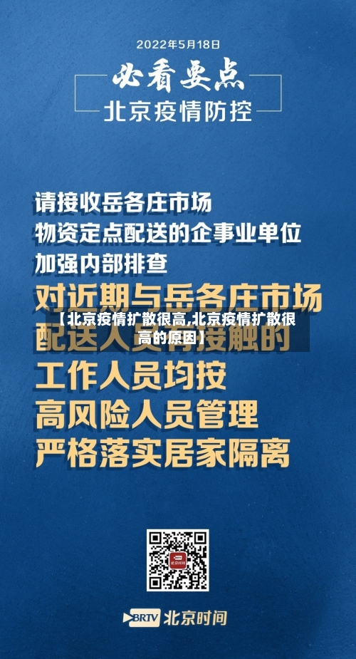 【北京疫情扩散很高,北京疫情扩散很高的原因】