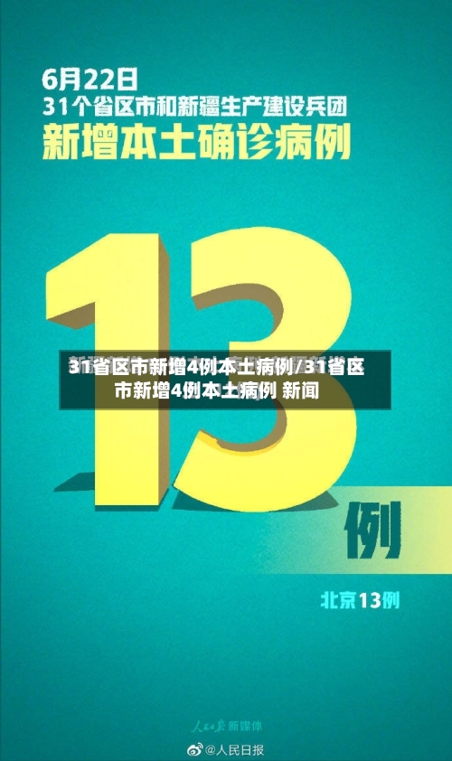 31省区市新增4例本土病例/31省区市新增4例本土病例 新闻-第2张图片