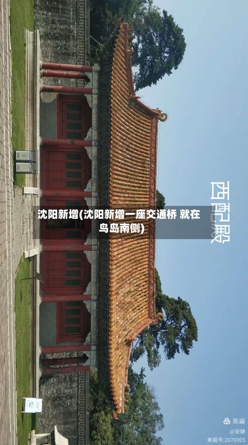沈阳新增(沈阳新增一座交通桥 就在鸟岛南侧)-第2张图片