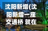 沈阳新增(沈阳新增一座交通桥 就在鸟岛南侧)-第3张图片