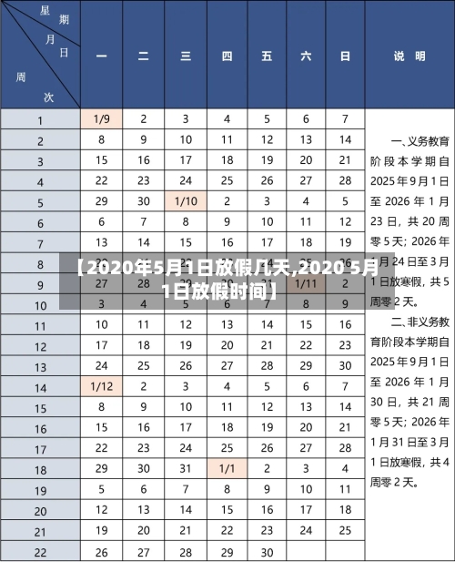 【2020年5月1日放假几天,2020 5月1日放假时间】