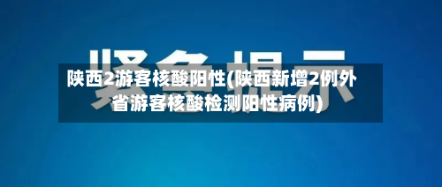 陕西2游客核酸阳性(陕西新增2例外省游客核酸检测阳性病例)-第2张图片