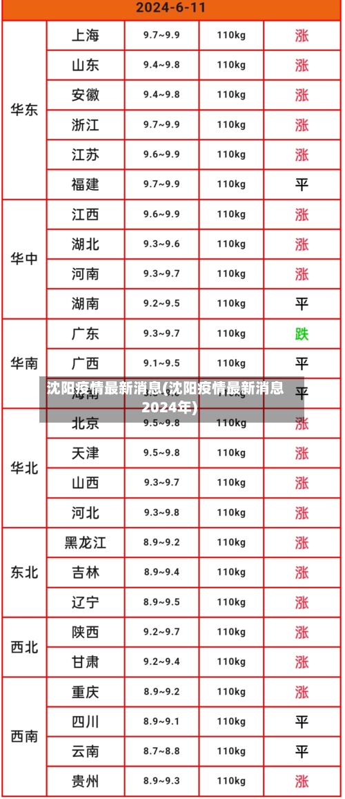 沈阳疫情最新消息(沈阳疫情最新消息2024年)