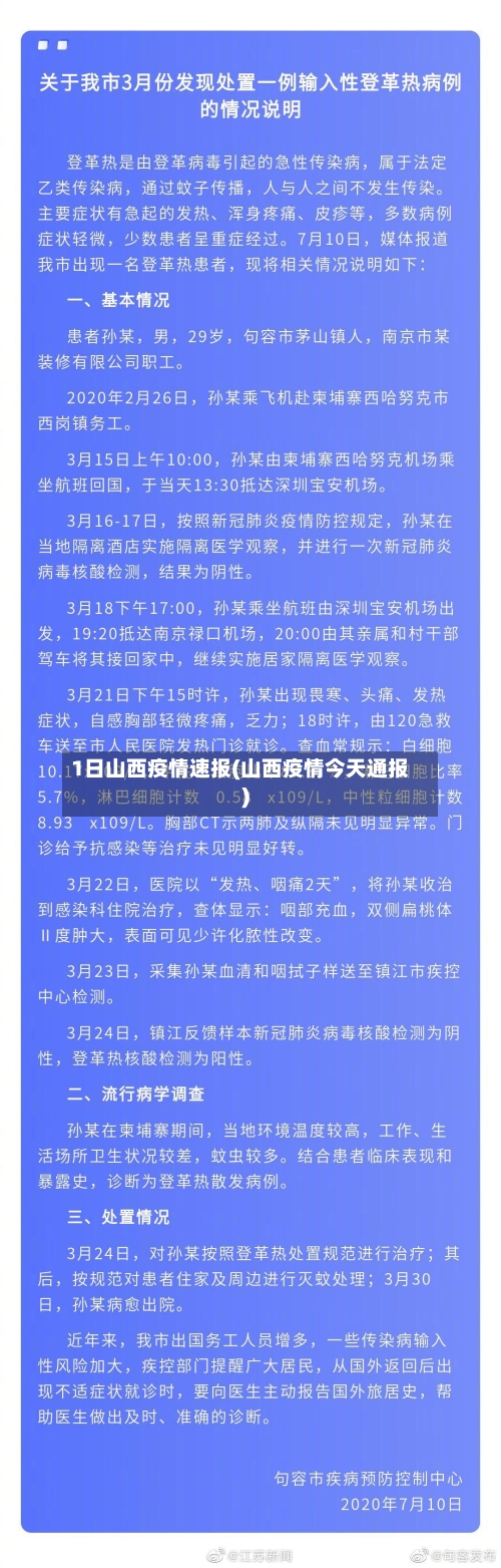 1日山西疫情速报(山西疫情今天通报)-第2张图片