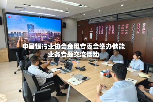 中国银行业协会金租专委会举办储能业务专题交流活动-第3张图片
