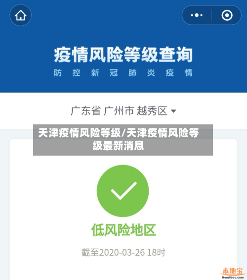 天津疫情风险等级/天津疫情风险等级最新消息